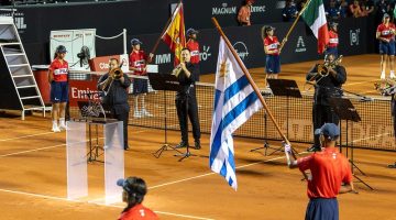 Quadra Guga Kuerten é a principal do complexo que recebe o Rio Open