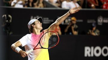 João Fonseca admitiu nervosismo durante partida no Rio Open