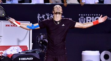 Zverev está nas quartas de final do Rio Open