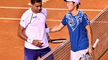 Thiago Monteiro sofre virada de Tseng e é eliminado do Rio Open