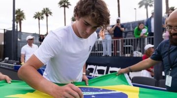 João Fonseca é o melhor brasileiro do ranking da ATP