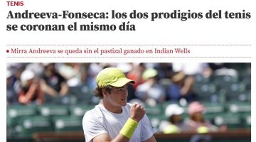 Imprensa internacional repercute título de João Fonseca em Phoenix