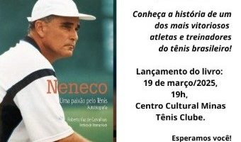 Lançamento do livro de Neneco