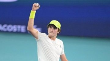 João Fonseca está na segunda rodada do Masters 1000 de Miami